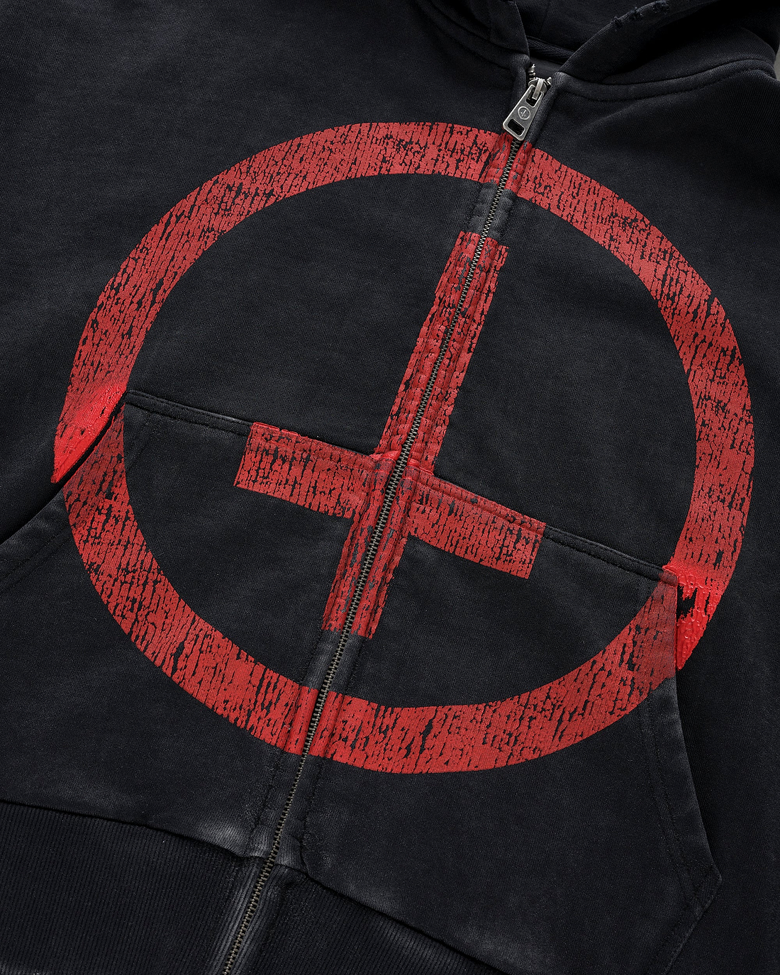 Coma Black Boxy Hoodie