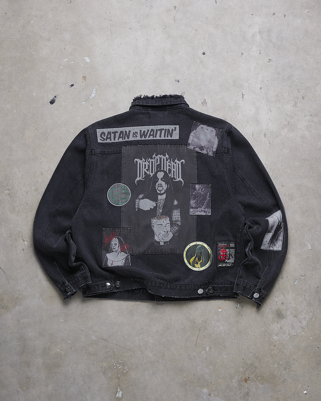 Satan Is Waitin' '11 Denim Jacket