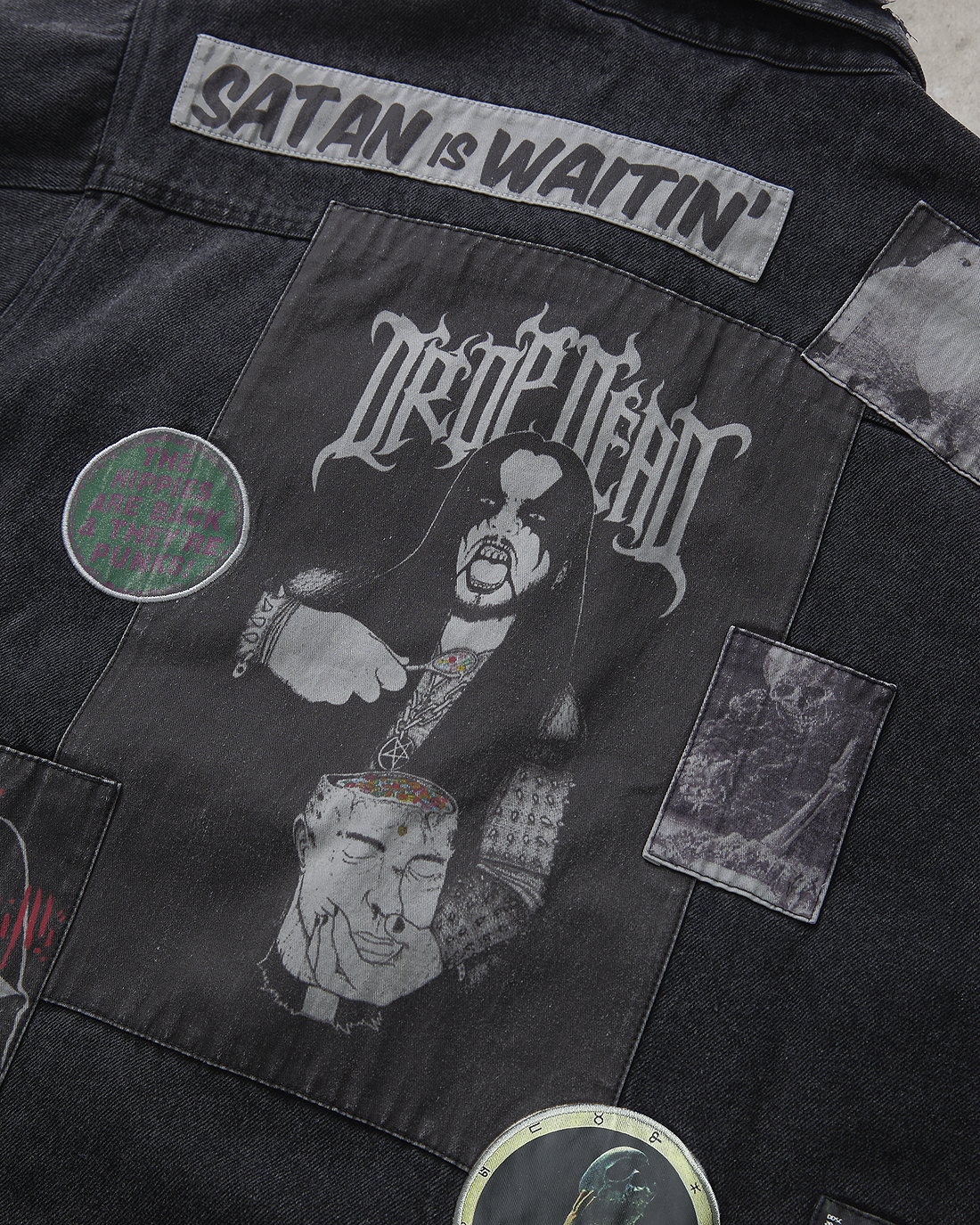 Satan Is Waitin' '11 Denim Jacket