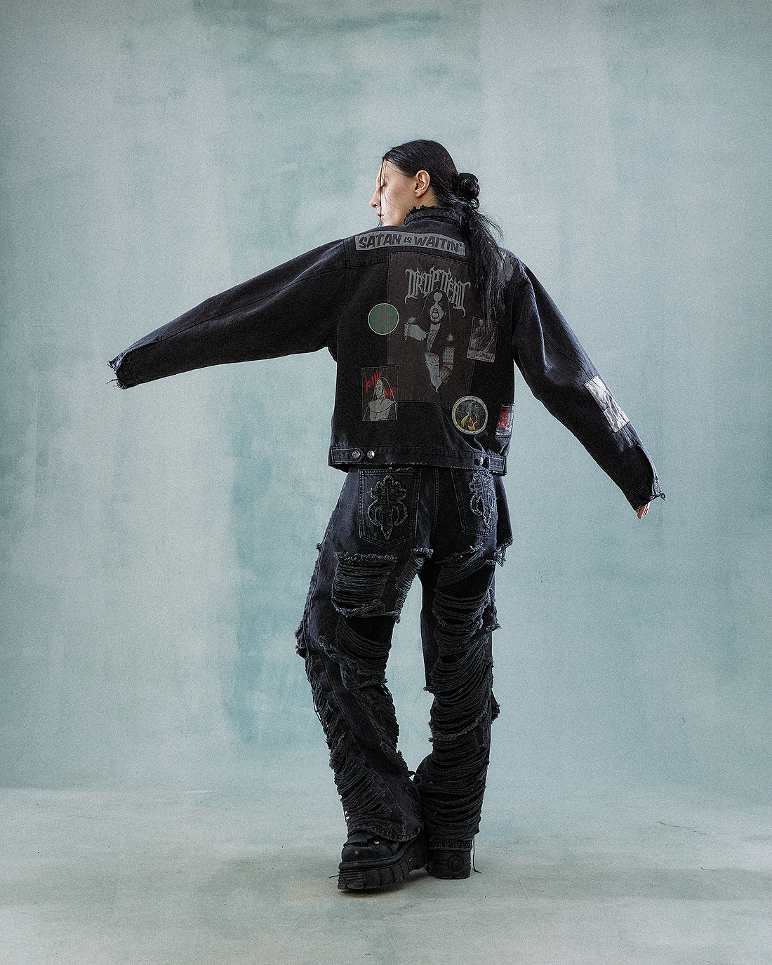 Satan Is Waitin' '11 Denim Jacket