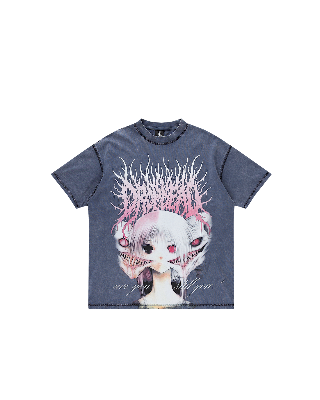 Split Boxy T-Shirt