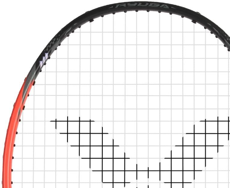 Victor Thruster Ryuga CLS C 4U Badminton Racket - Black / Red