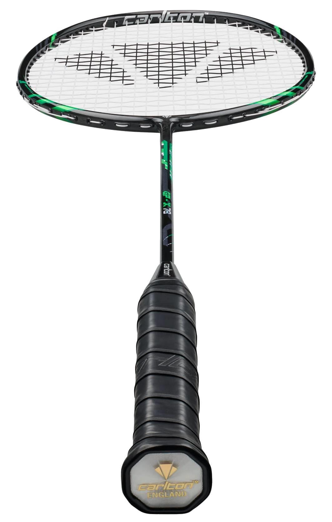 Carlton GP-X 78 5U Badminton Racket - Black / Green — Badminton HQ