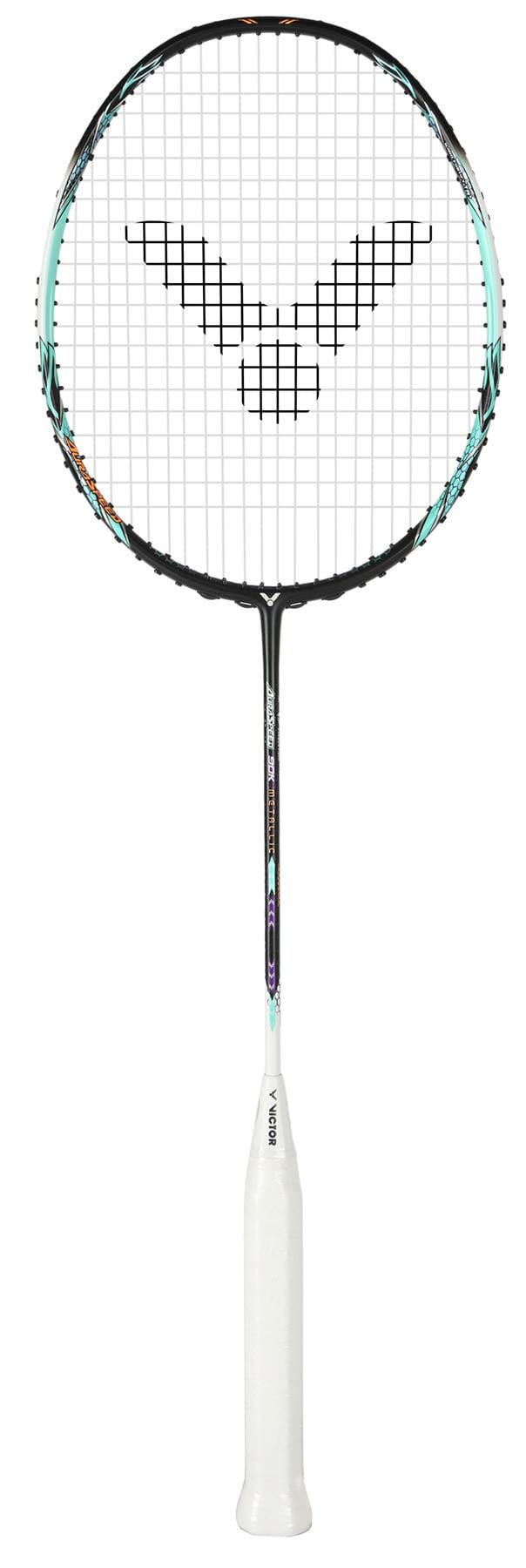 Victor Auraspeed 90K Metallic 4U Badminton Racket - Black / Blue