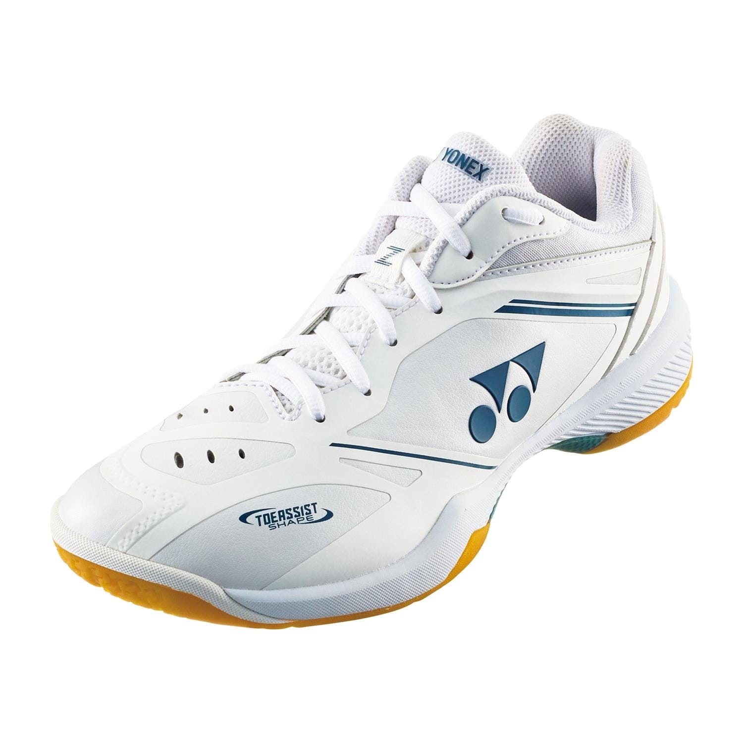 ヨネックス 65Z4 スリムタイム2E 27cm Yonex Power Cushion 65Z4 Mens Badminton Shoes - White — Badminton HQ