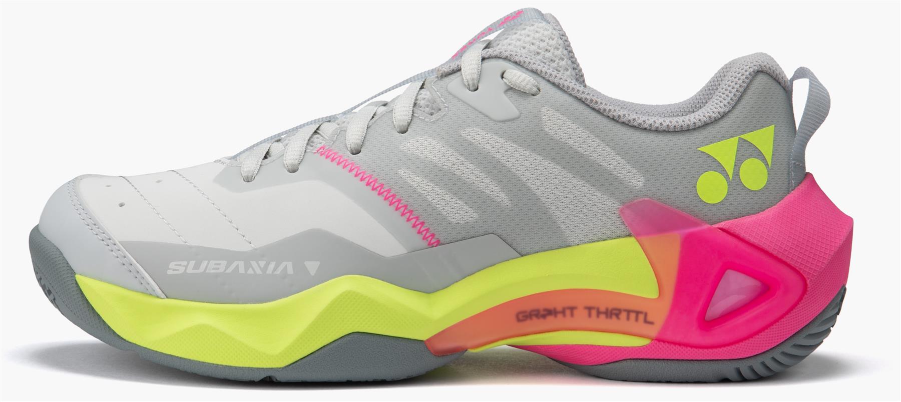 Yonex Subaxia GT Womens Badminton Shoes - Light Grey — Badminton HQ