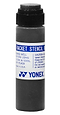 Yonex Stencil Ink - Black features a handy sponge applicator to assist with easy application. The label recommends shaking well before use and applying cautiously to racket strings. For safety, store this product in a cool, dry place and keep it out of the reach of children.
