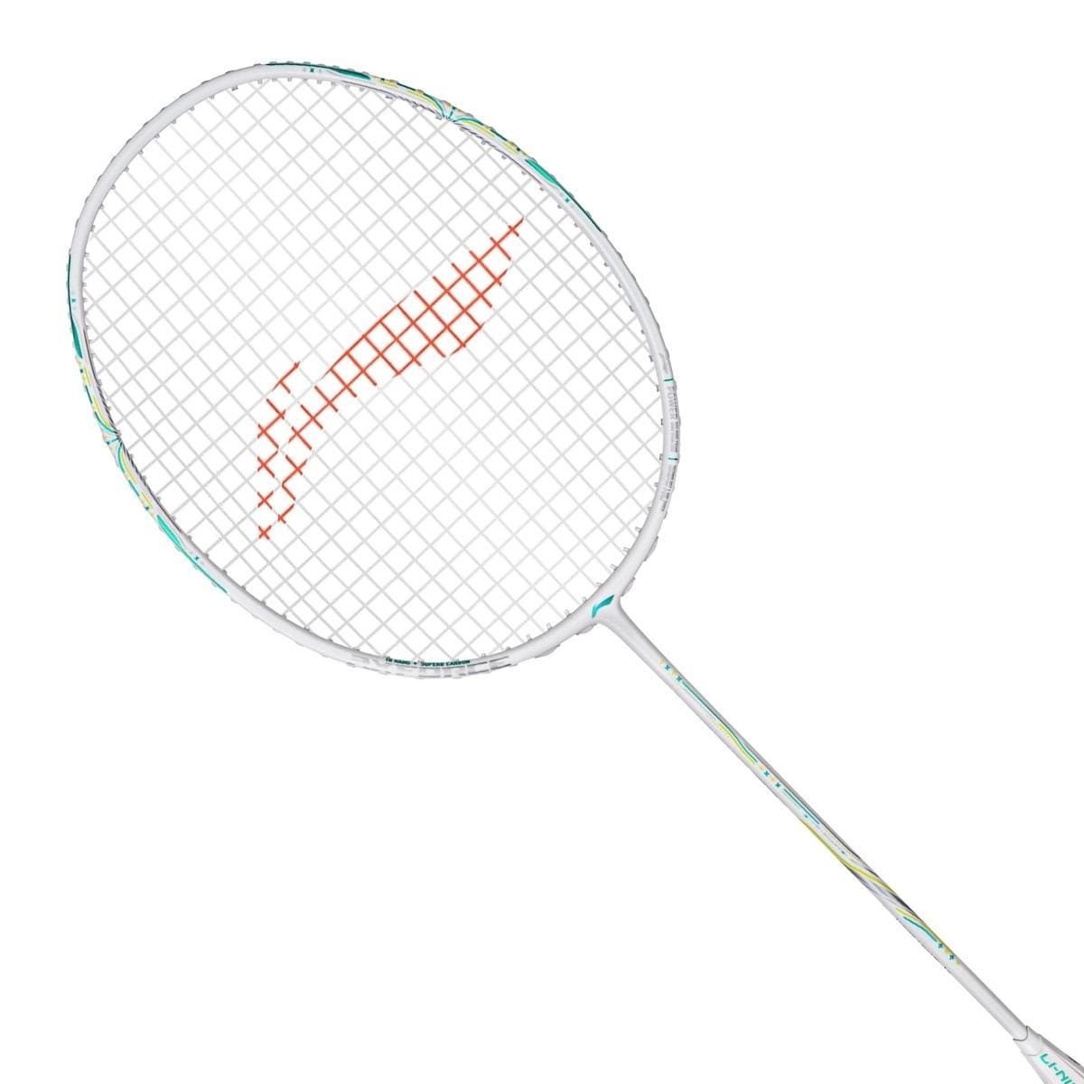 Li-Ning Axforce 60 4UG5 Badminton Racket - White — Badminton HQ