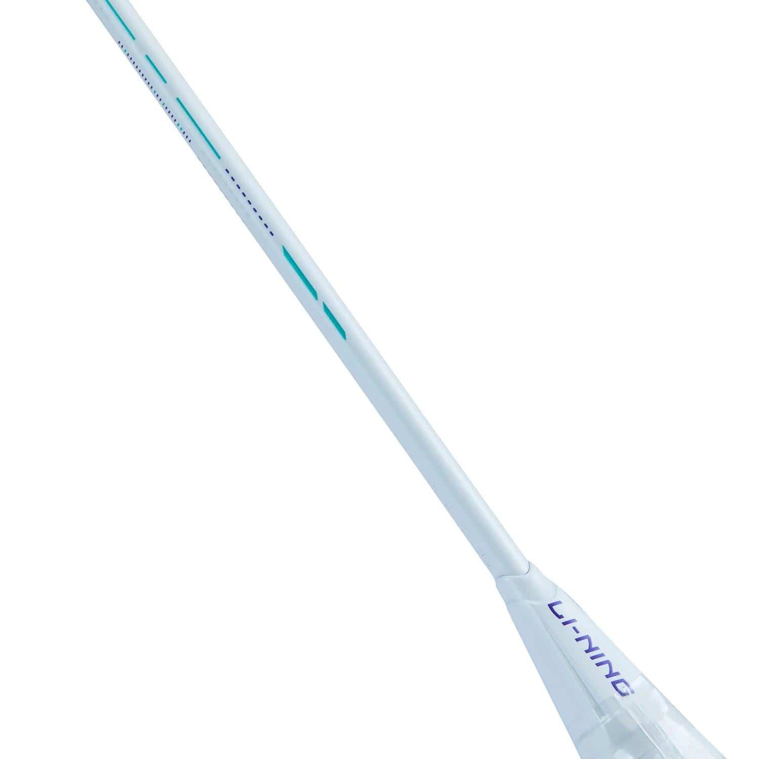 Li-Ning Axforce 10 4U Badminton Racket - Pearl White (Strung