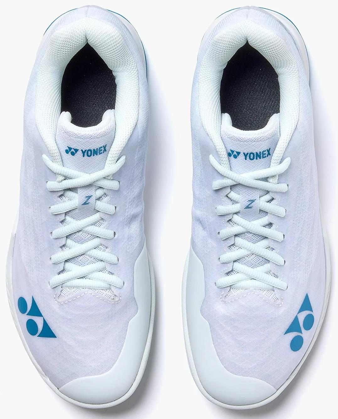 Yonex Power Cushion Aerus Z2 Mens Badminton Shoes - White / Blue