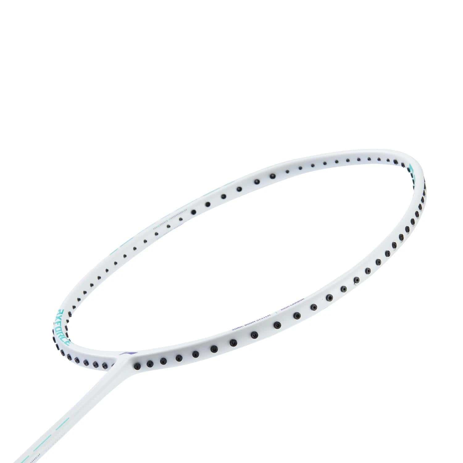 Li-Ning Axforce 10 4U Badminton Racket - Pearl White (Strung