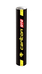 A cylindrical tube of Carlton GT2 White Feather Shuttlecocks, crafted with premium goose feathers, displays a yellow logo and red label. The tube stands upright on a white background.