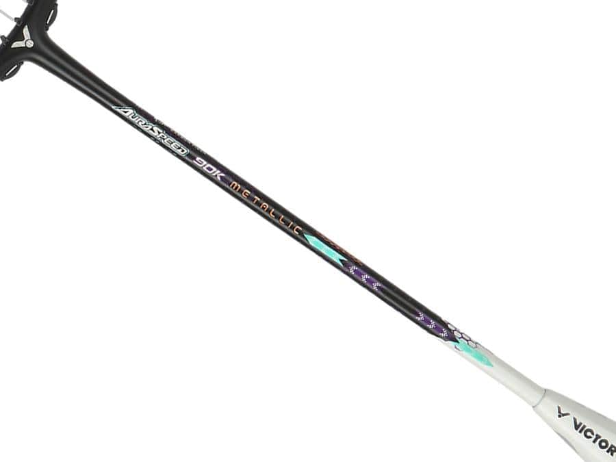 Victor Auraspeed 90K Metallic 4U Badminton Racket - Black / Blue