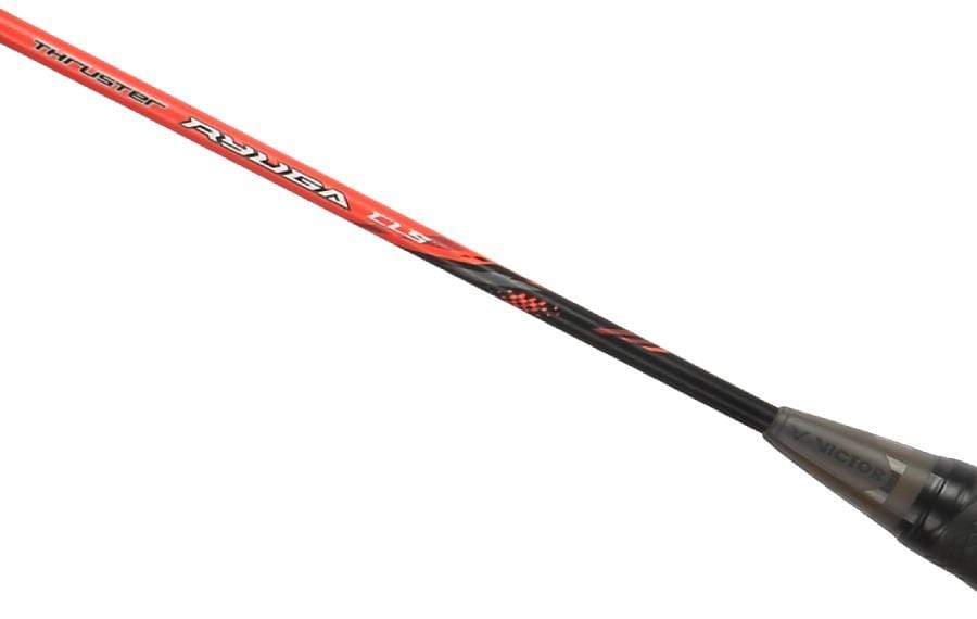 Victor Thruster Ryuga CLS C 4U Badminton Racket - Black / Red