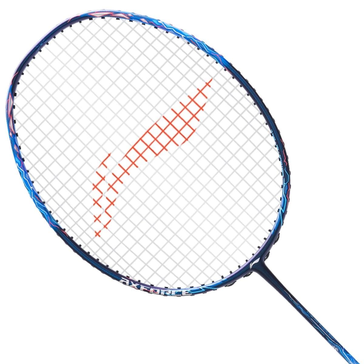 リーニン AXFORCE 90 DRAGON MAX (4U/G5) Li-Ning Axforce 90 Dragon Max 4U Badminton Racket - Blue