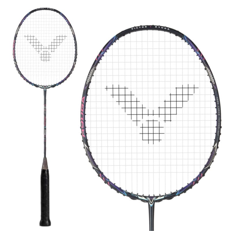 Victor Thruster Ryuga II Pro 4U Badminton Racket - Mazarine Blue