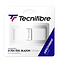 Packaging for the Tecnifibre X-Tra Feel Blazon Replacement Badminton Grip in white, featuring Hydrocell technology. The image shows a grip with "Tecnifibre" branding, marked as 1.9 mm, designed to provide fast absorption and precise control for an enhanced playing experience.