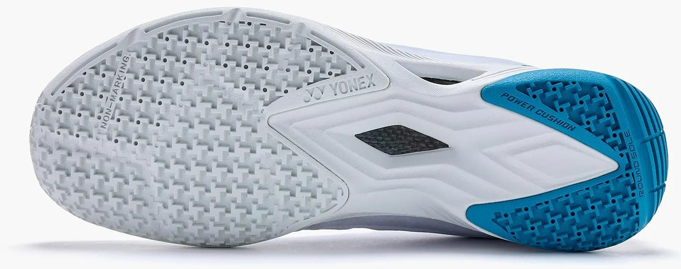 Yonex Power Cushion Aerus Z2 Mens Badminton Shoes - White / Blue