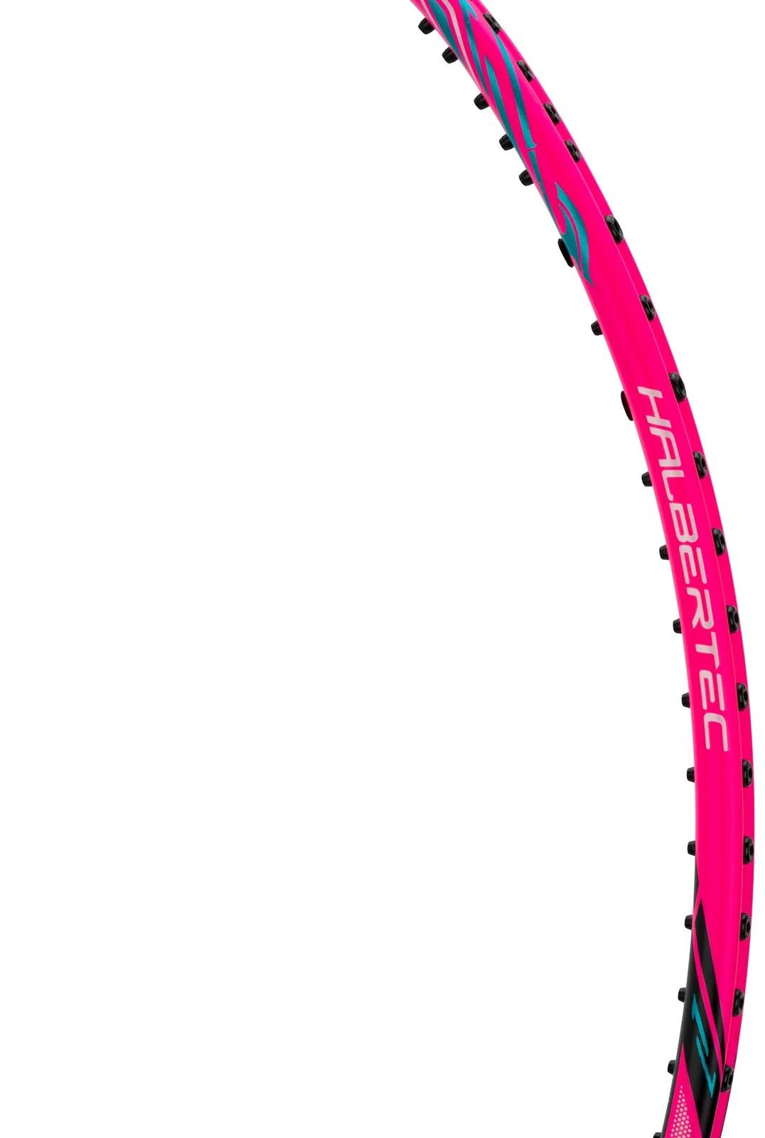 Li-Ning Halbertec 8000 4U Badminton Racket - Capri Breeze / Neon
