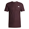 Discover the ADIDAS Men's Climacool+ Freelift Badminton T-Shirt in Ruby. Crafted from recycled materials, this short-sleeve shirt features a subtle textured pattern and a small white logo on the upper left chest, merging style with sustainability.
