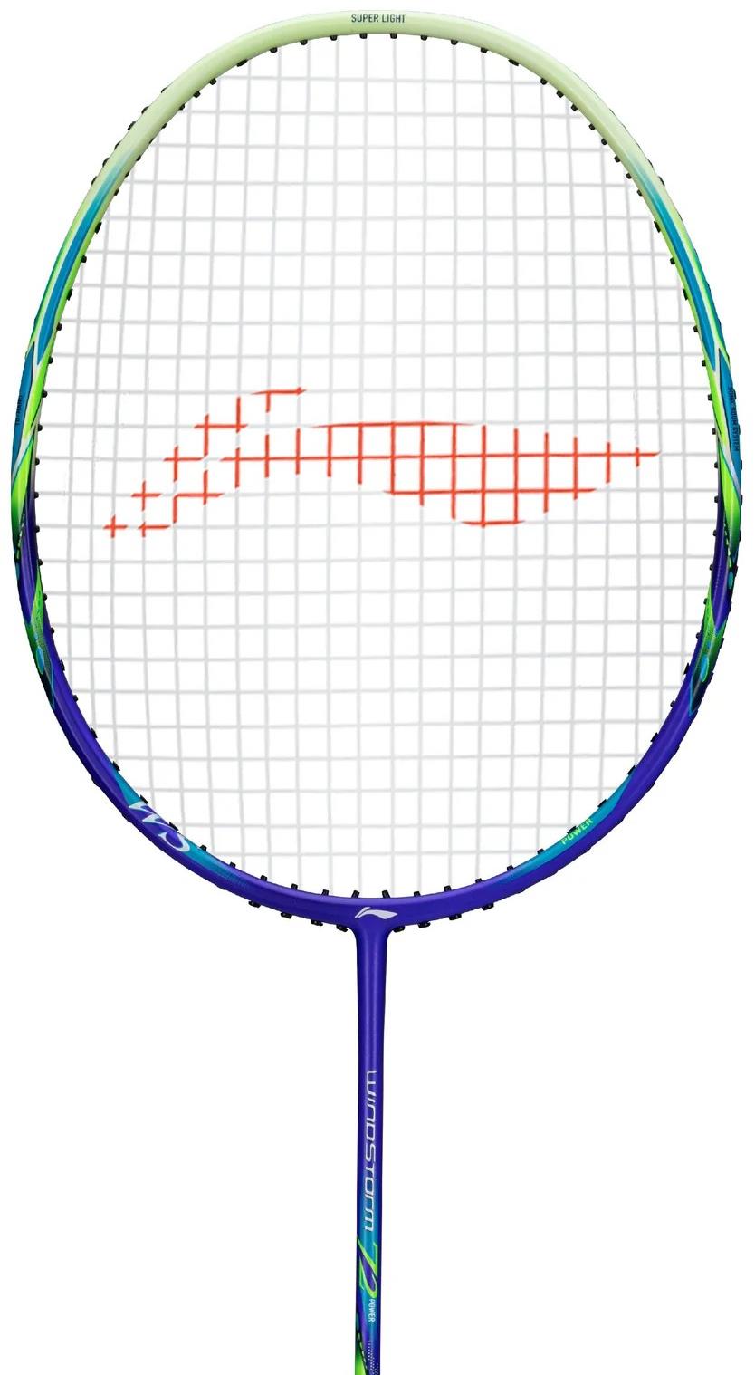 Li-Ning Windstorm 72 Power 6U Badminton Racket - Purple — Badminton HQ