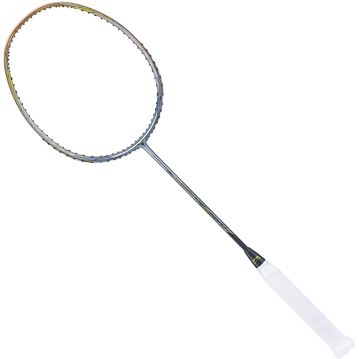 Li-Ning 3D Calibar 900 Badminton Racket - Gold Grey — Badminton HQ