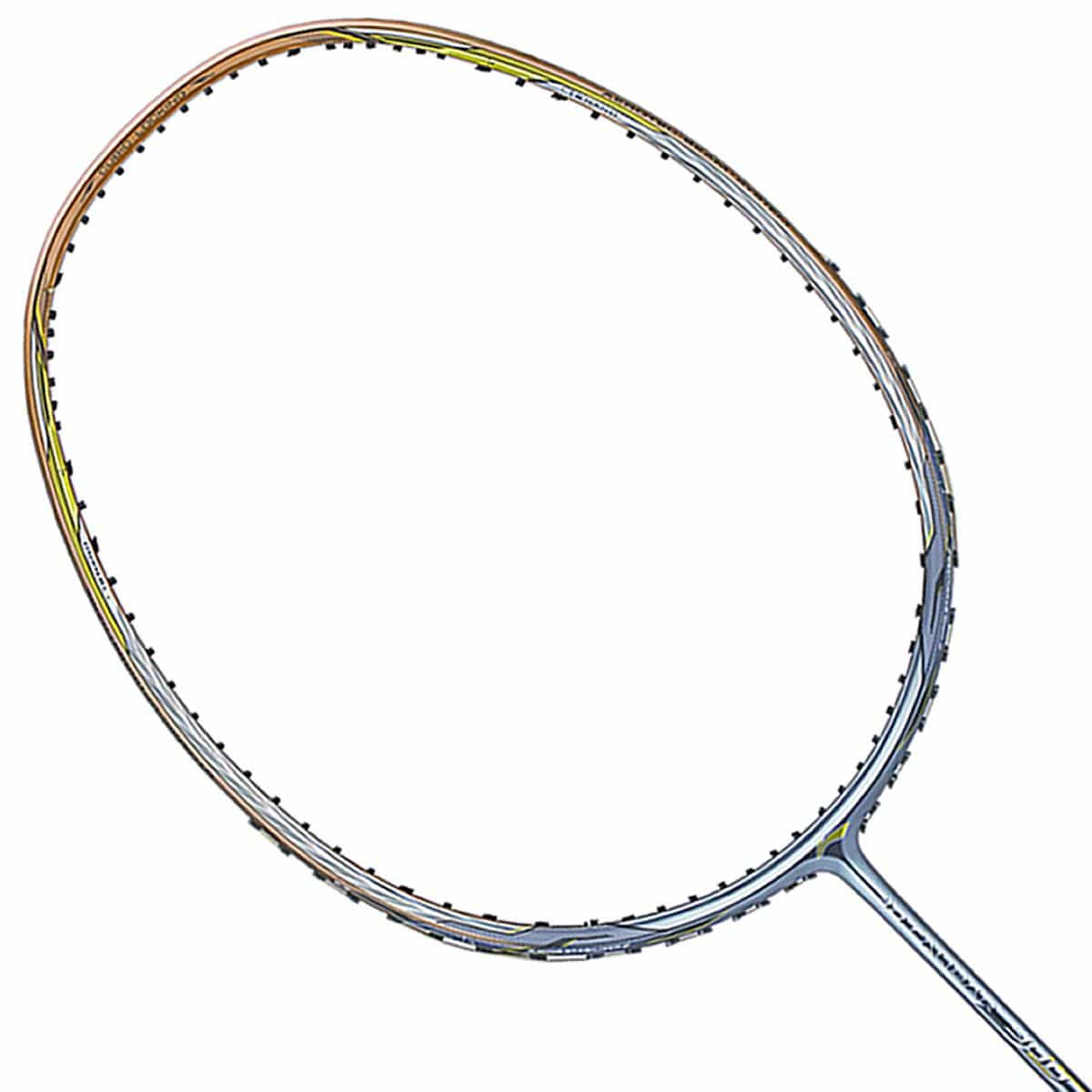 Li-Ning 3D Calibar 900 Badminton Racket - Gold Grey — Badminton HQ Li-Ning 3D Calibar 900 Badminton Racket - Gold Grey — Badminton HQ