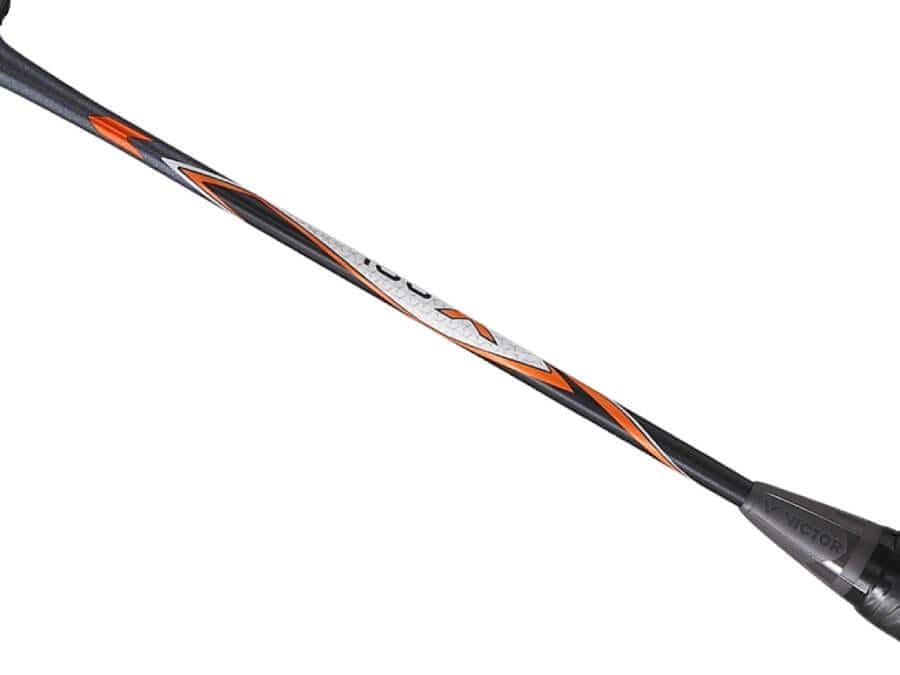 Victor Auraspeed 100X H Badminton Racket - Grey Orange — Badminton HQ