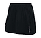 The Forza Zari Girls/Women's Badminton Skort/Skirt by FZ Forza is a sleek black design, featuring "FZ FORZA" in white on the lower right. Equipped with an elastic waistband and integrated tights, it provides both simplicity and functionality ideal for athletic activities.
