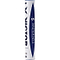 A cylindrical tube containing premium Victor Master No.5 feather badminton shuttlecocks, featuring the brand's distinctive blue and white design, prominently displays the number 5, making them an ideal choice for tournament use.