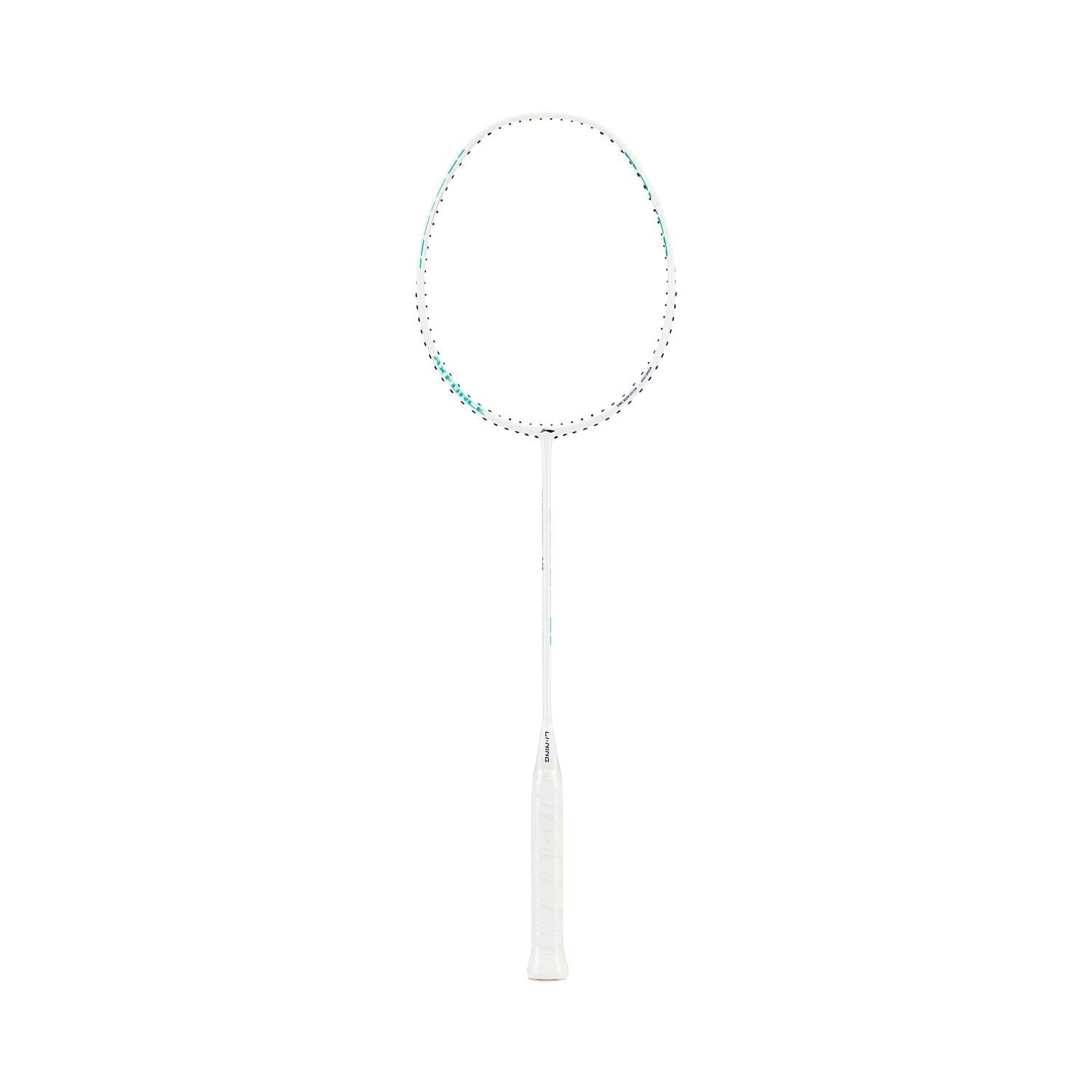 LI-NING AXFORCE 10 4U 白 Li-Ning Axforce 10 4U Badminton Racket - Pearl White (Strung
