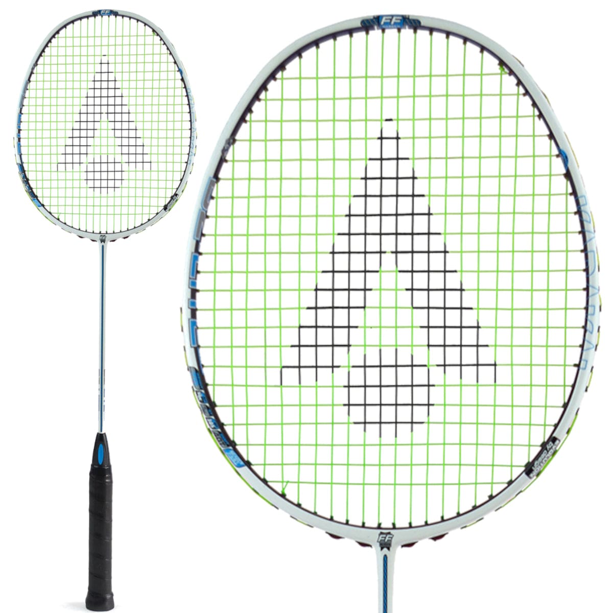 KARAKAL BZ-LITE バドミントン ラケット 3本 Karakal Black Zone BZ Lite Badminton Racket - White — Badminton HQ