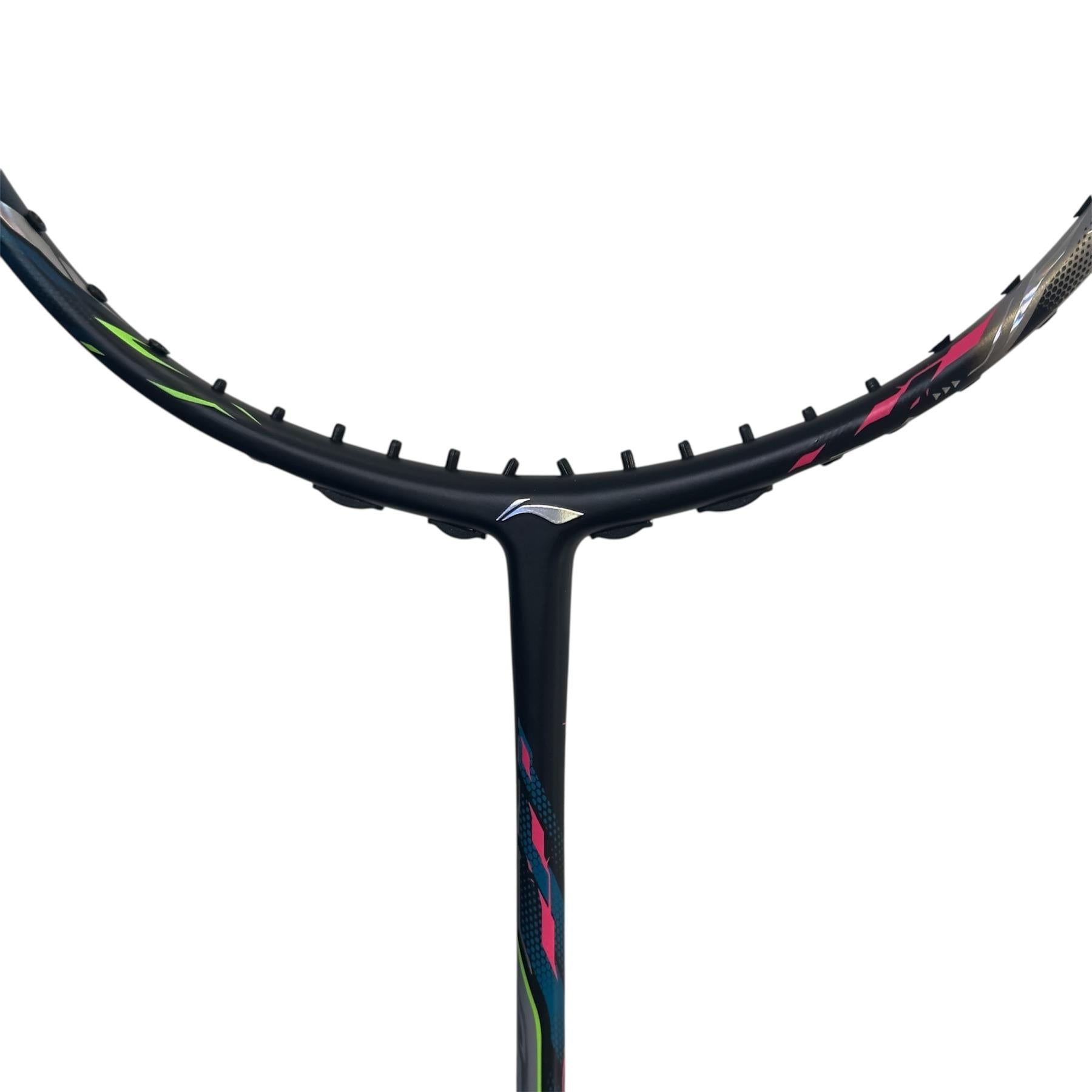 その他 ni ling hybertec 9000 4u5 Li-Ning Halbertec 9000 Power Badminton Racket - Black / Silver