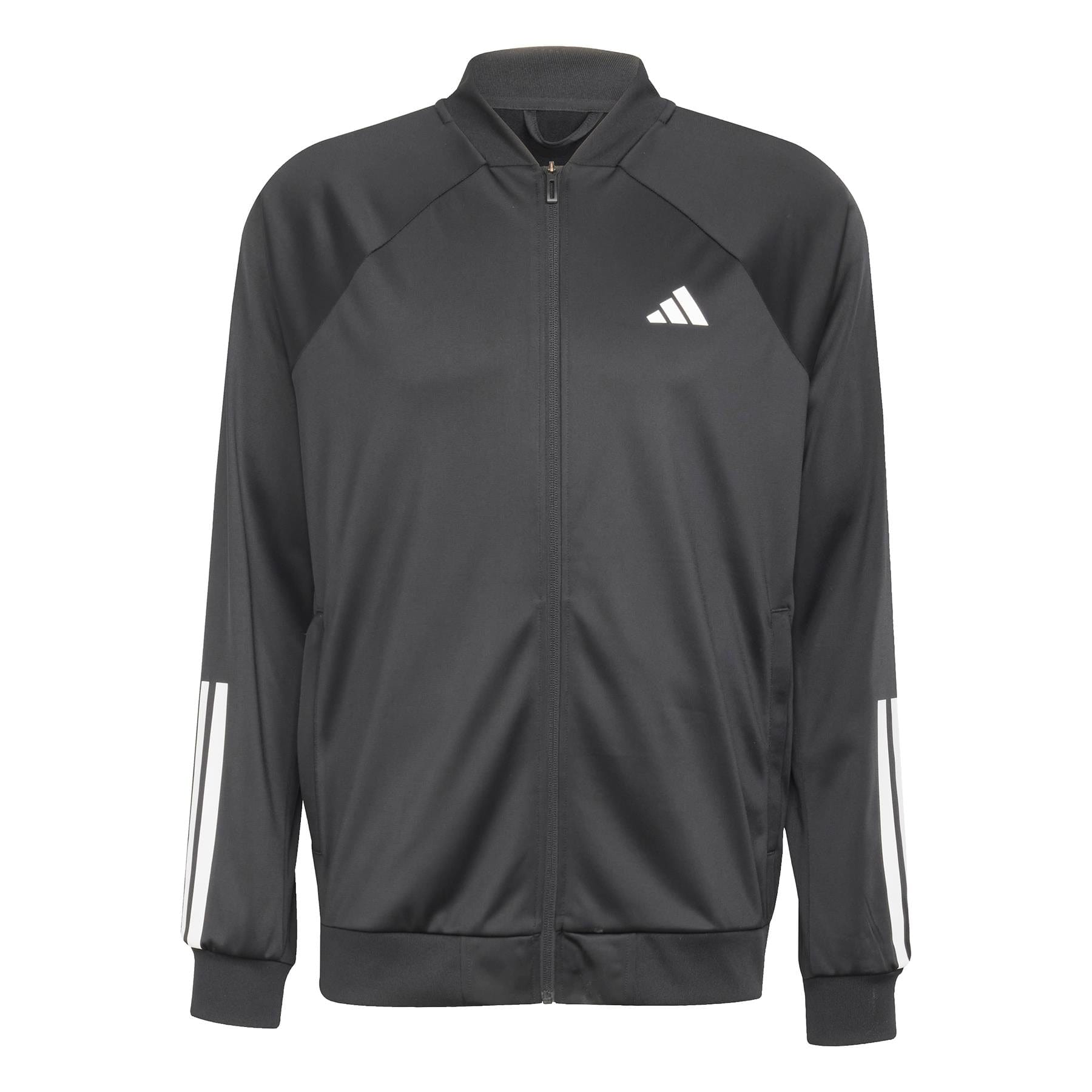 ADIDAS Mens 3 Stripe Knit Badminton Jacket - Black — Badminton HQ