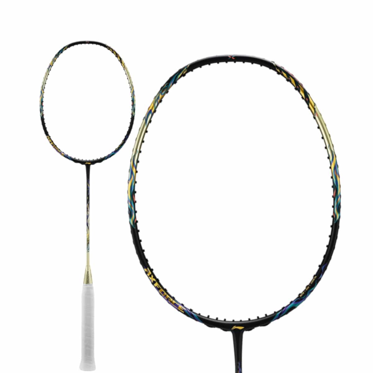 リーニン Axforce 70 Li-Ning Axforce 70 4U Badminton Racket - Black / Silver — Badminton HQ