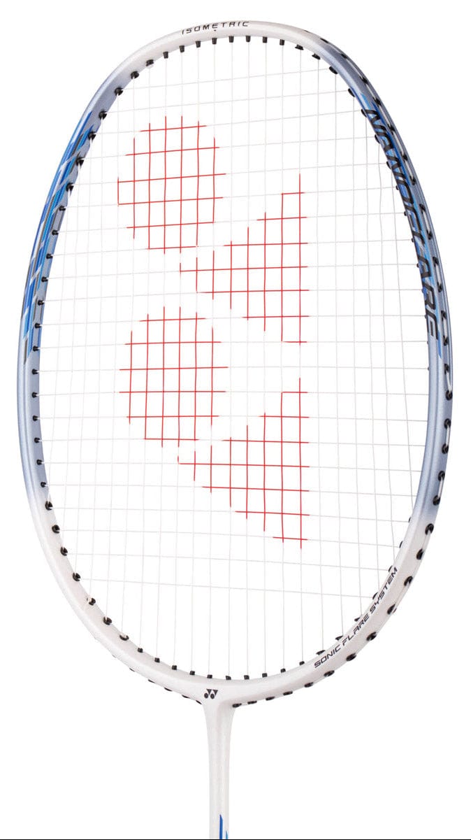 Yonex Nanoflare 001 Clear 5U Badminton Racket - White / Sax
