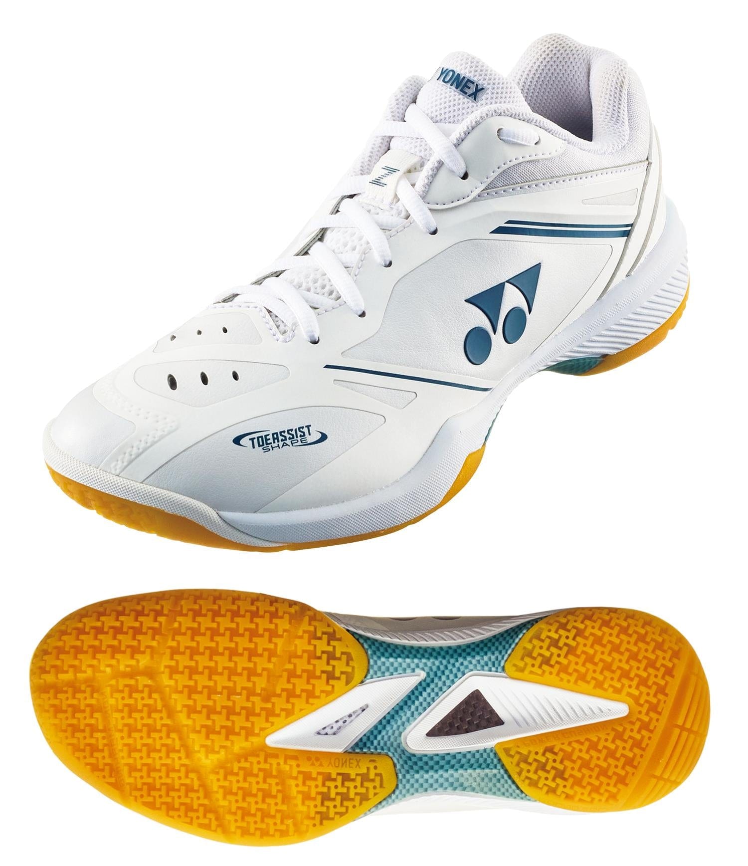 Yonex Power Cushion 65Z4 Mens Badminton Shoes - White — Badminton HQ