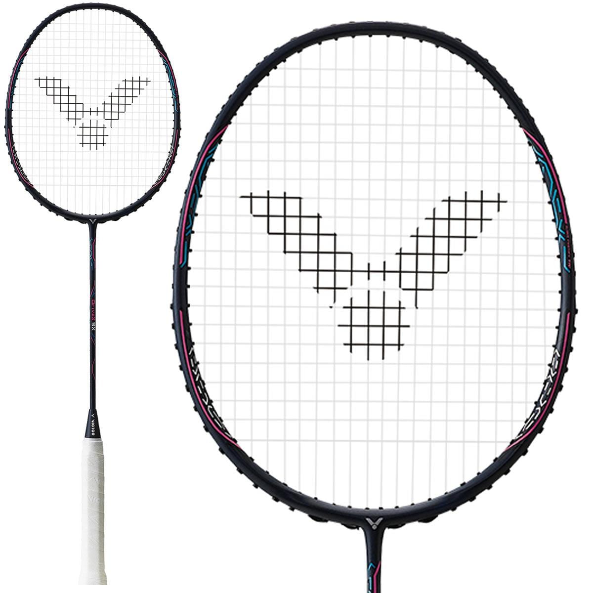 Victor Drive X 9X Badminton Racket - Sapphire — Badminton HQ
