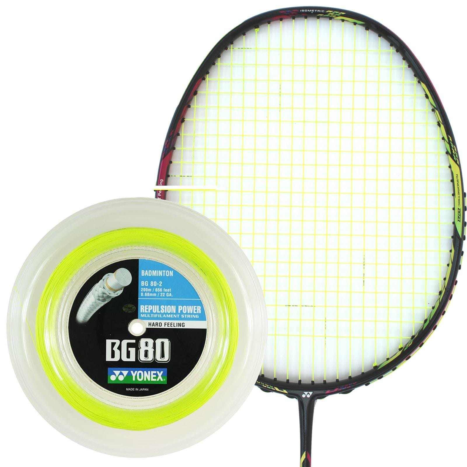 YONEX BG80 イエロー 200m STRING-YONEX-BG-80-YELLOW-2.