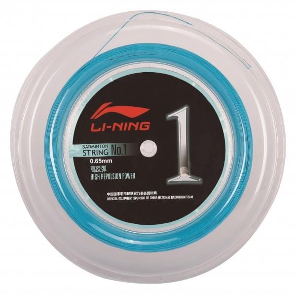 Li-Ning No1 0.65mm Badminton String 200m - Blue — Badminton HQ
