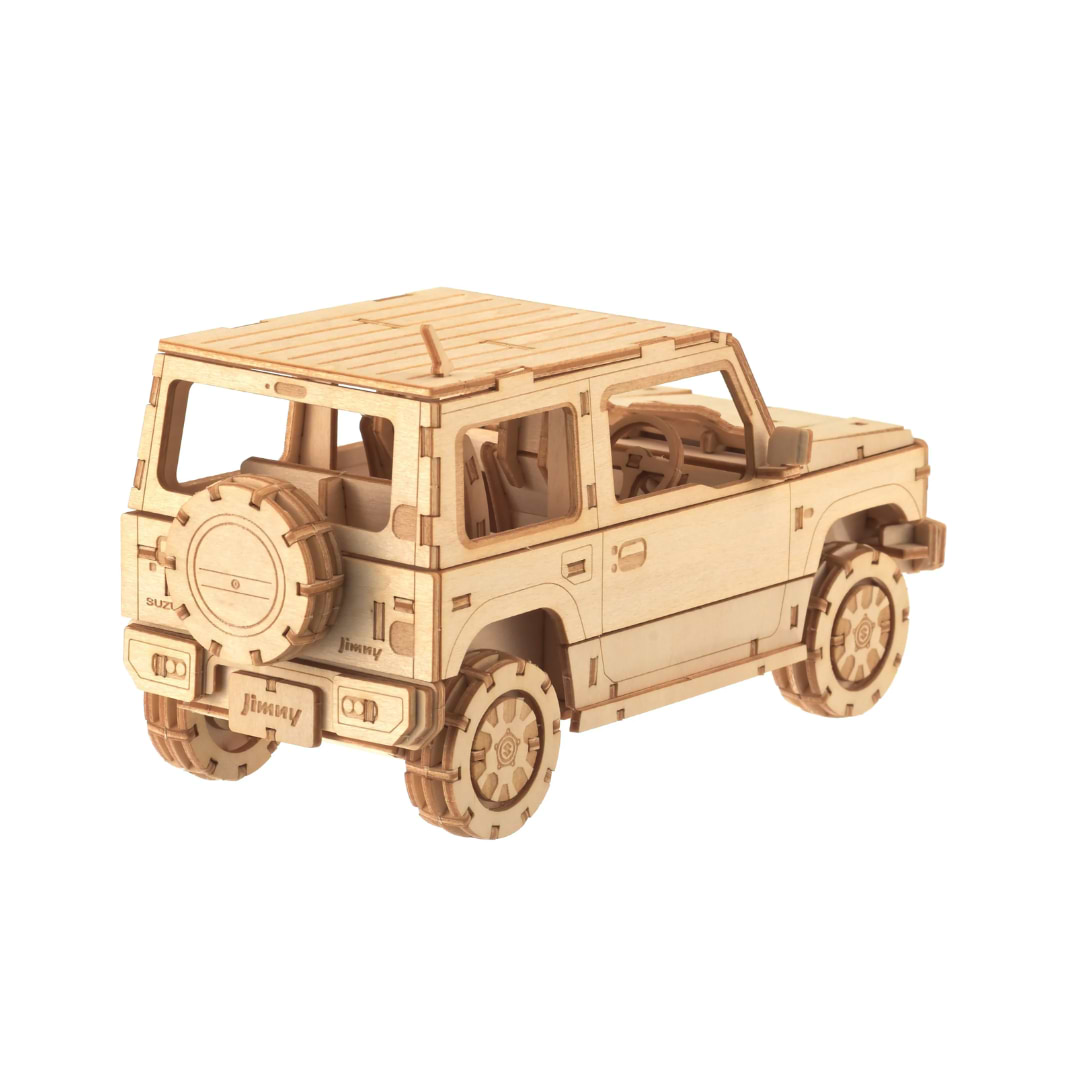 組立式木製フィギュア ki-gu-mi ジムニー