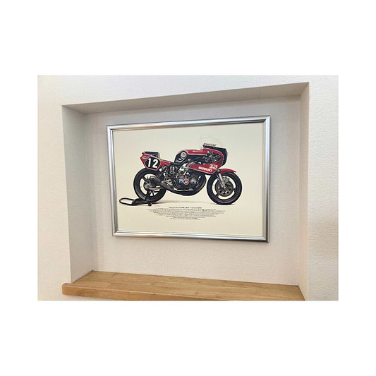 柴田制作所 モーターサイクルイラスト GS1000R ヨシムラR&D