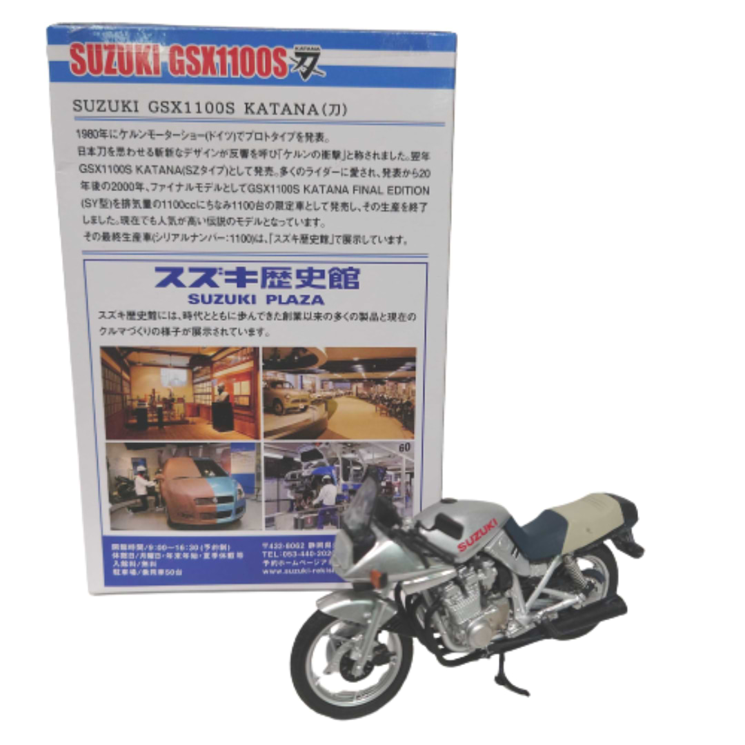 1/24 SUZUKI GSX1100S 刀バイクキット – スズキ歴史館 1/24 SUZUKI GSX1100S 刀バイクキット – スズキ歴史館
