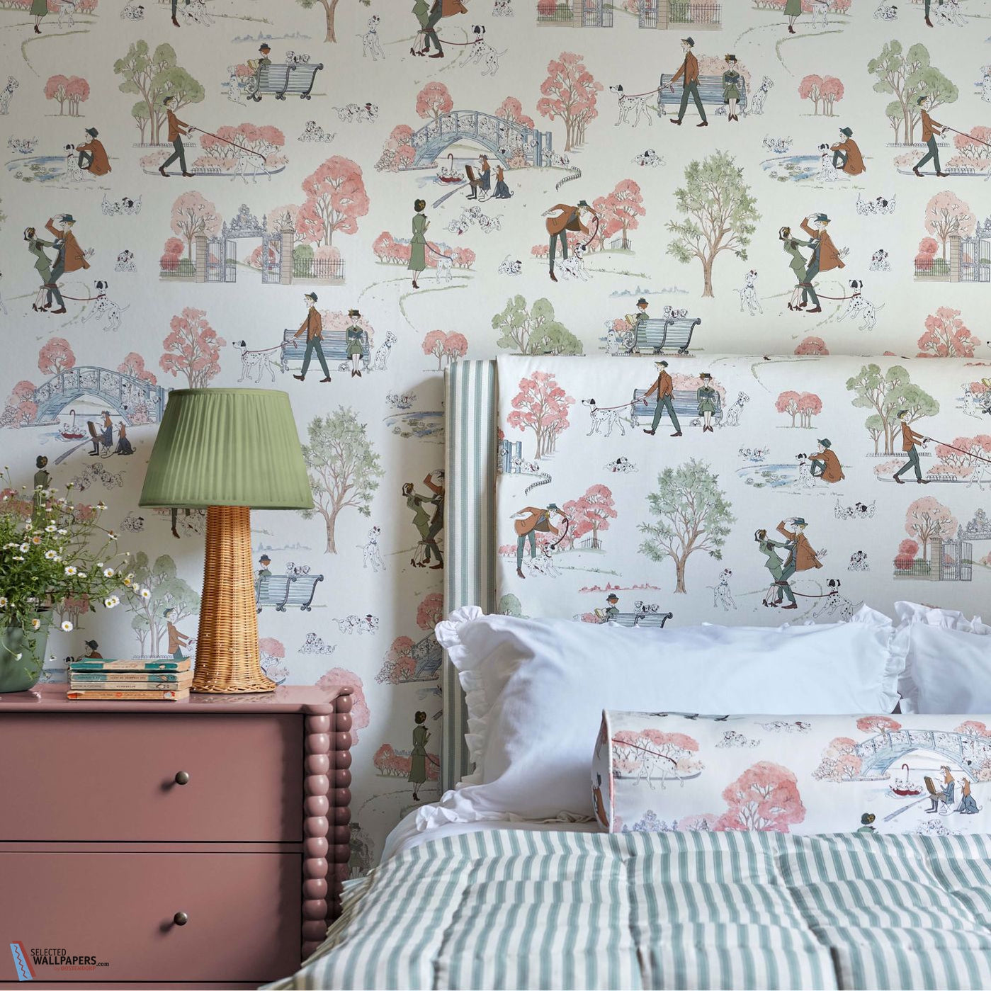 101 Dalmatians-behang-Tapete-Sanderson-Selected Wallpapers
