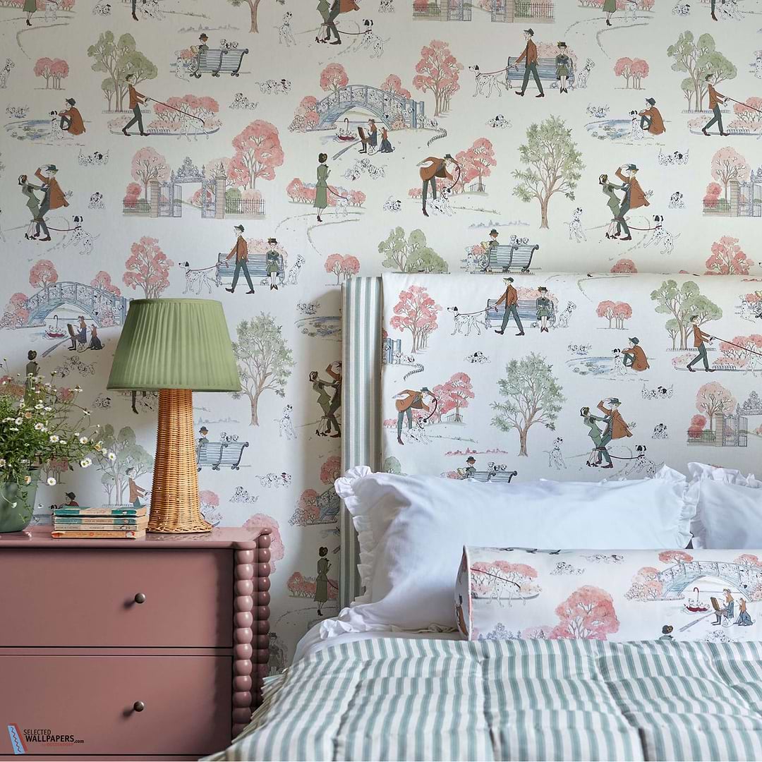 101 Dalmatians-behang-Tapete-Sanderson-Selected Wallpapers