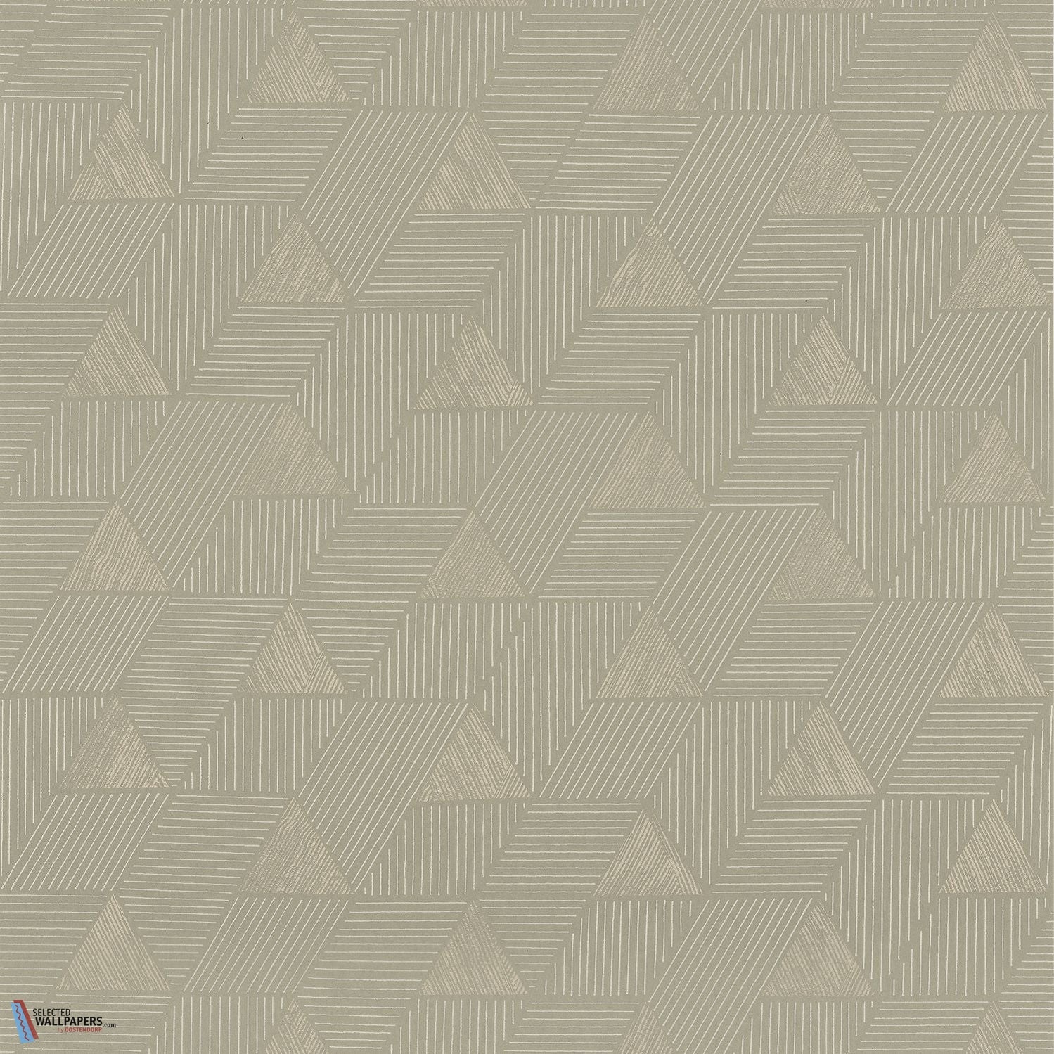 Méroé behang-behang-Casamance-Vert Cendré/Doré-Rol-Selected Wallpapers &amp; Interiors