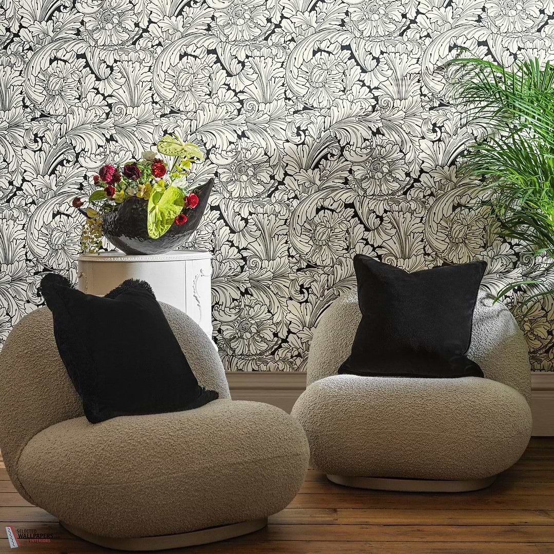 Acanthus behang-Cole & Son-Selected Wallpapers-Interiors