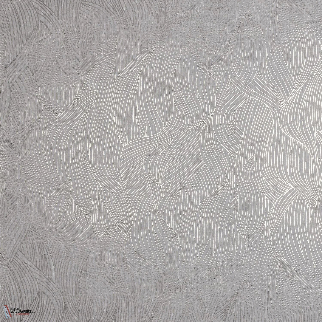 Alaris behang-Casamance-wallpaper-tapete-Noir Platine-Meter (M1)-Selected-Wallpapers-Interiors