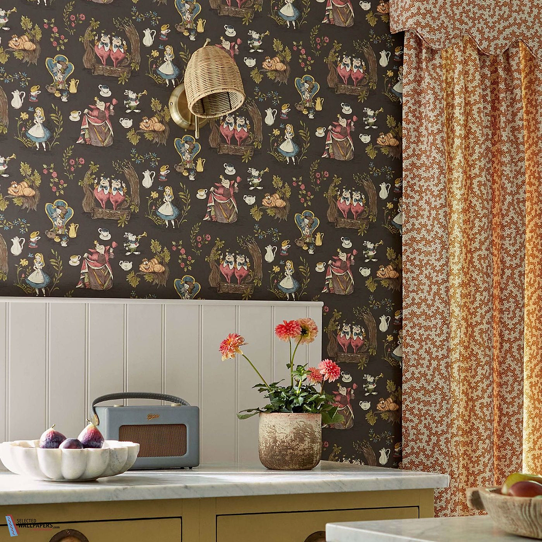 Alice In Wonderland-behang-Tapete-Sanderson-Selected Wallpapers