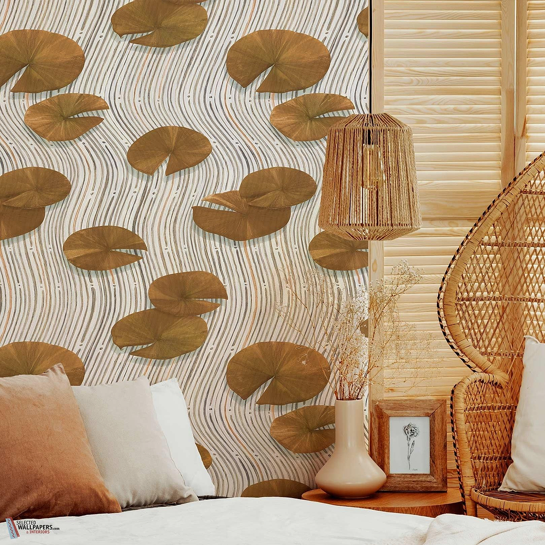 Along The River behang-Les Dominotiers-Selected Wallpapers-Interiors